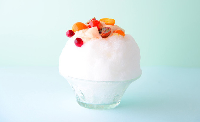 コエから「夏野菜かき氷」が登場、トマトやとうもろこしのサラダ＆スイーツかき氷 | 写真