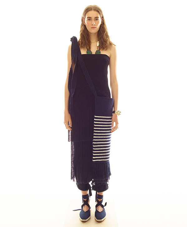 JW ANDERSON 2018年リゾートコレクションワンピース グレー JW ANDERSON 2018年リゾートコレクションワンピース グレー