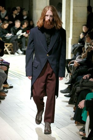 ヨウジヤマモト 2012-13年秋冬メンズコレクション - それぞれの道をゆく男達に贈るスタイル｜写真9