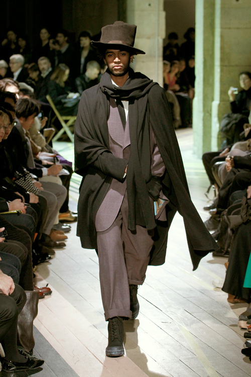 ヨウジヤマモト 2012-13年秋冬メンズコレクション - それぞれの道をゆく男達に贈るスタイル
