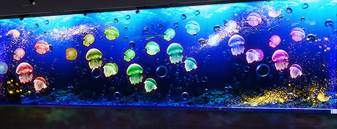仙台うみの杜水族館が進化、プロジェクションマッピングで「映像×音楽×生きもの」360°大パノラマの海｜写真5