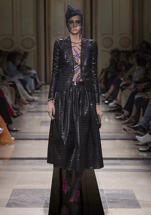 ジョルジオ アルマーニ プリヴェ17年秋冬オートクチュールコレクション - 花と夜空が誘う神秘の世界｜写真43