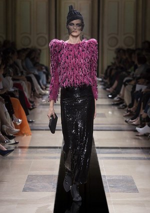 ジョルジオ アルマーニ プリヴェ17年秋冬オートクチュールコレクション - 花と夜空が誘う神秘の世界｜写真50