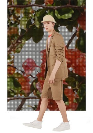 メゾン キツネ 2018年春夏メンズコレクション - 愛に溢れたロマンスの街で｜写真1