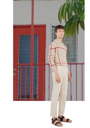 メゾン キツネ 2018年春夏メンズコレクション - 愛に溢れたロマンスの街で｜写真11
