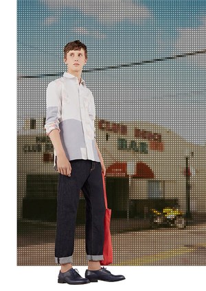メゾン キツネ 2018年春夏メンズコレクション - 愛に溢れたロマンスの街で｜写真23
