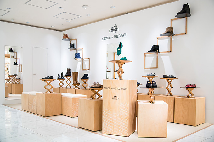 写真4 12 エルメス レディースシューズ限定ブティック Shoe Me The Way を伊勢丹新宿店にオープン ファッションプレス