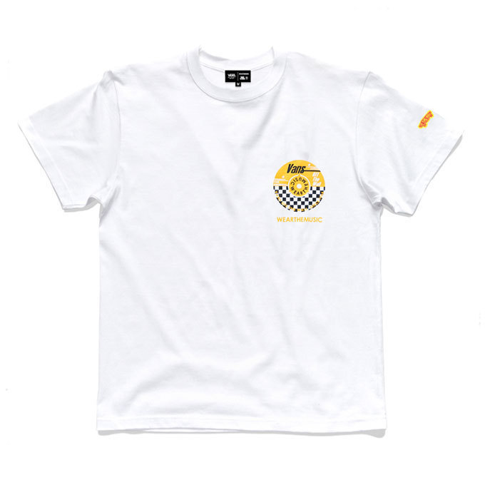 VANSとタワレコのオリジナルブランド「ウエア・ザ・ミュージック」がコラボ、Tシャツ＆キャップ発売｜写真1