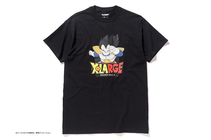 XLARGE×アニメ『ドラゴンボールZ』べジータ、トランクス、魔人ブウを