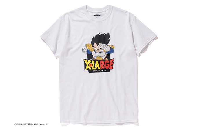 XLARGE×アニメ『ドラゴンボールZ』べジータ、トランクス、魔人ブウを