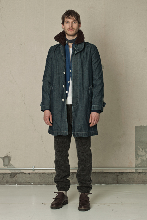 sacai(サカイ) アルパカ混切替ドッキングボアモッズコート 17