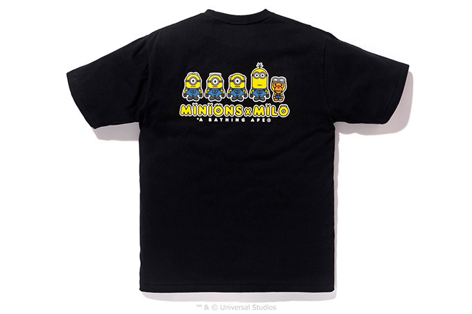 怪盗グルーのミニオン大脱走　美品　BAPE Tシャツ　ミニオンコラボ　Ｌサイズ