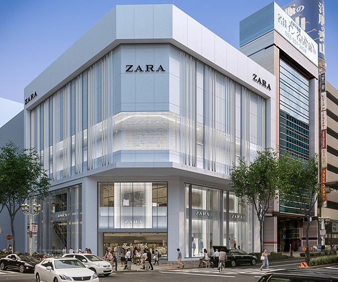日本最大級ZARA名古屋店がリニューアルオープン、ブランド初のフレグランス展開へ | 写真