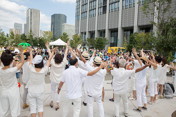 無料スプラッシュ祭「品川ウォーターテラス」開催、品川にウォータースライダー出現｜写真9