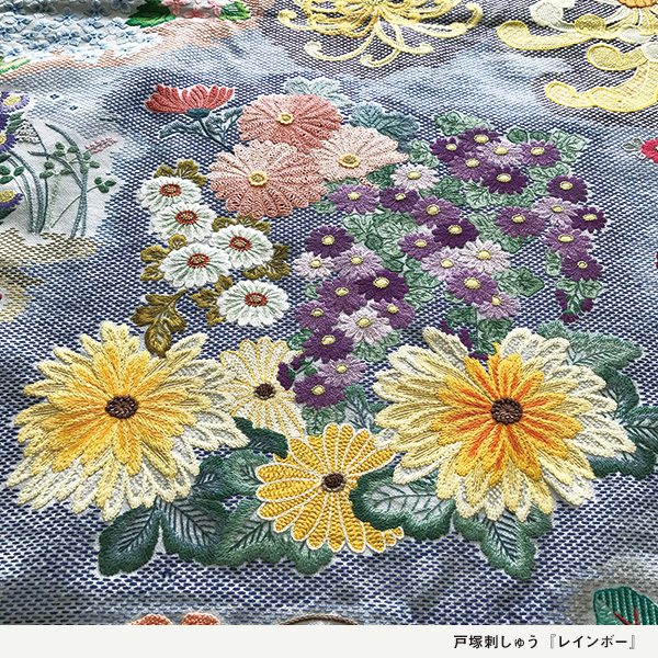 「私の針仕事展」西武池袋本店で開催 -パッチワークから刺繍、羊毛フェルトまで150点以上のキルト作品 | 写真