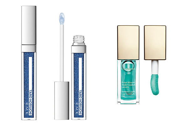  ”寒色系”リップ特集 - ”ブルーグロス”や黒色マーブルリップで”ぷるるんリップ”に