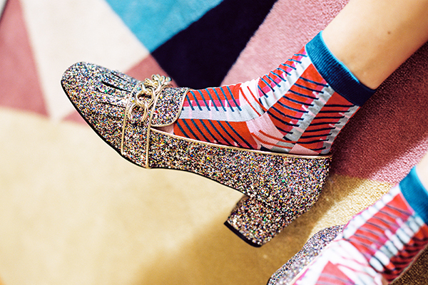 ハッピーソックスの新ウィメンズブランド「ヒステリア」デビュー、よりハイエンドな幾何学ソックスなど