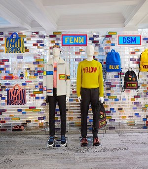 フェンディのメンズ限定ショップ、ドーバー 銀座にオープン - 遊び心 