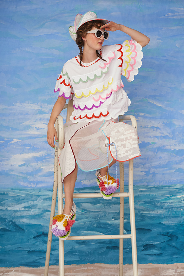 ツモリチサト(TSUMORI CHISATO) 2018年リゾートウィメンズコレクション  - 写真2