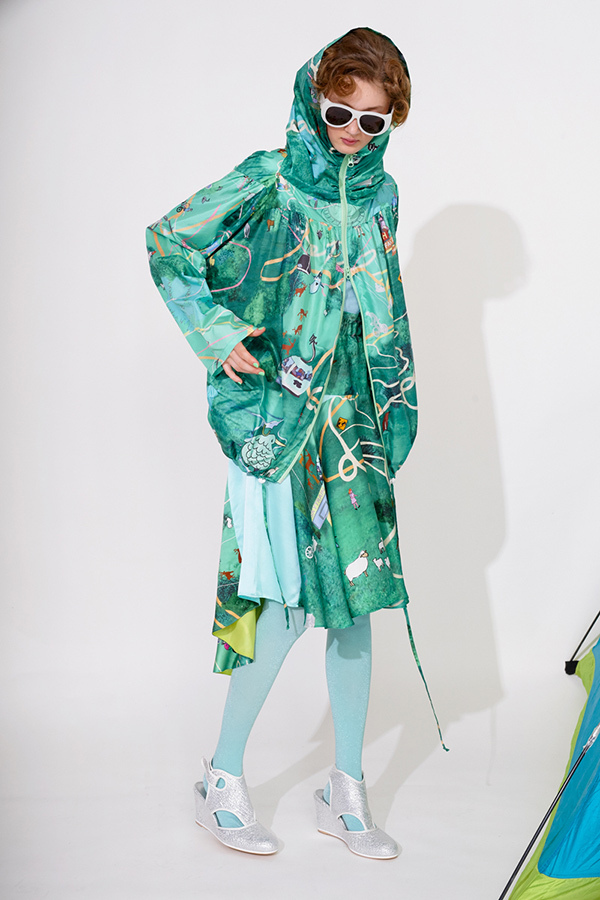 ツモリチサト(TSUMORI CHISATO) 2018年リゾートウィメンズコレクション  - 写真7