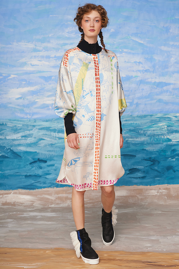 ツモリチサト(TSUMORI CHISATO) 2018年リゾートウィメンズコレクション  - 写真20