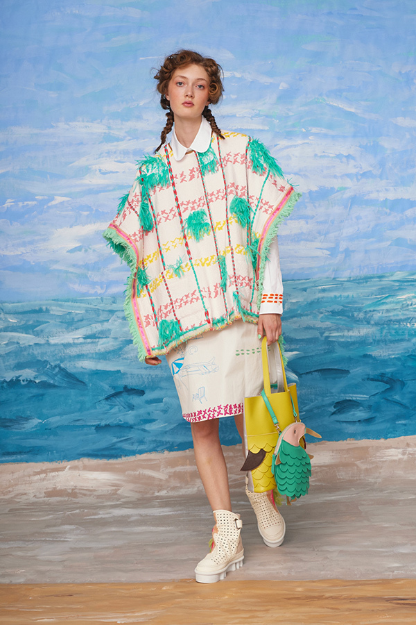 ツモリチサト(TSUMORI CHISATO) 2018年リゾートウィメンズコレクション  - 写真21