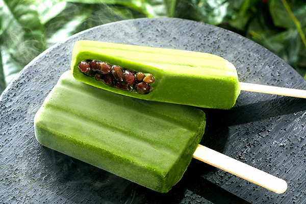 「宇治抹茶金時あいす」