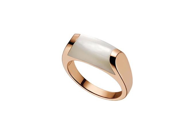 BVLGARI ミューザ マザーオブパールPGリング BVLGARI ミューザ マザーオブパールPGリング