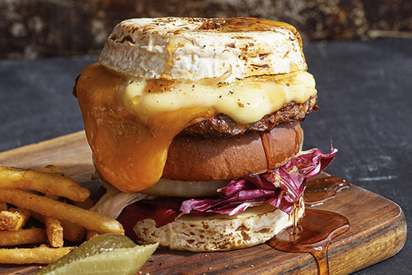 「スーパーチーズバーガー」