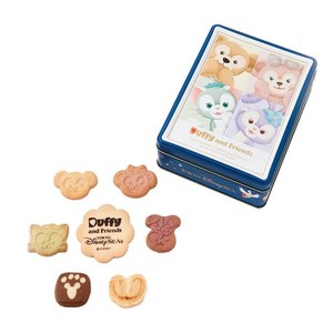 ダッフィー - ぬいぐるみストラップ 4種セット＊サニーファン