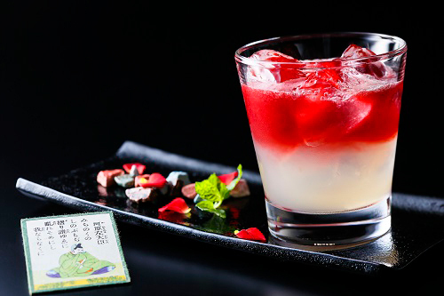 琵琶湖ホテルのバーに「百人一首カクテル」日本酒のソルベやお茶ゼリーで歌の世界を表現｜写真3