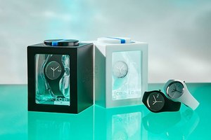 アイスウォッチ×ICB、ケースとベルト一体型のミニマルなウォッチ - ホワイト・ブラックの2色で