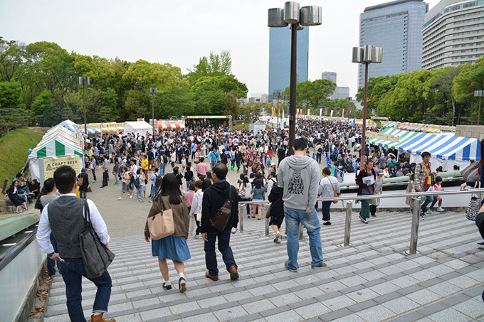 「大阪城クラフトビアホリデイ2017秋」開催 - 日本各地の個性派クラフトビールが集結 | 写真