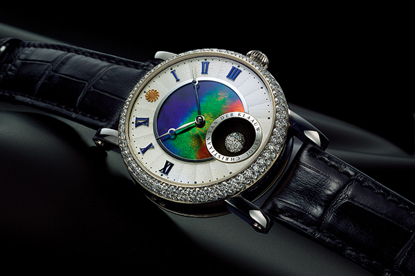 スワロフスキー「三越ワールドウオッチフェア」日本橋三越本店で、宝石「アンモライト」