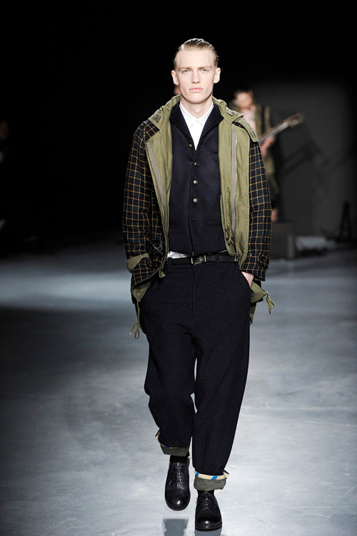 ミハラ ヤスヒロ 2012-13年秋冬 ｜male ユーティリティジャケット