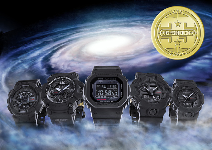 ジーショック(G-SHOCK) 黒 ビッグバンブラック｜写真7