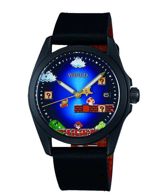 スーパーマリオブラザーズコラボの腕時計、セイコーより発売  - ゲームの1‐1面が文字盤に｜写真6