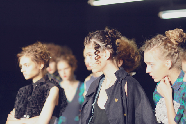 FACETASM 2012年春夏コレクション バックステージ