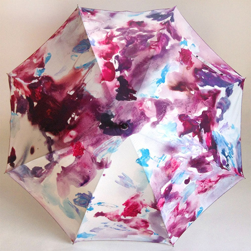 コシラエルから透明感あふれる色彩の新柄「Nu」「Sable」、一枚張りの雨傘やiPhoneケース | 写真