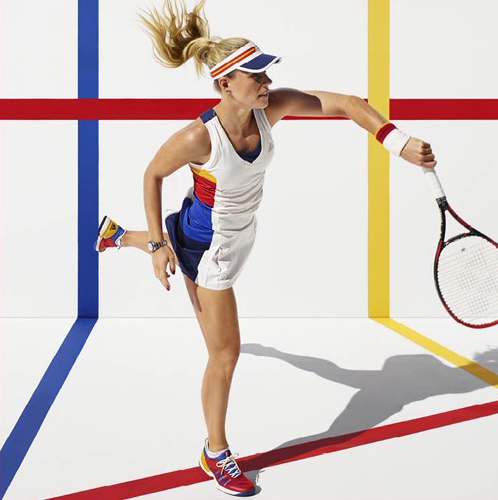 アディダス×ファレル・ウィリアムスのテニスウェア、70年代のテニススタイルが着想源のカラーブロック｜写真1