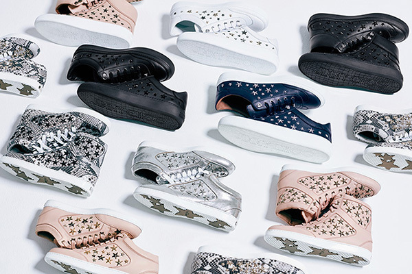 ジミー チュウの日本限定カプセルコレクション、カスタムメイドで創る唯一無二のスニーカー