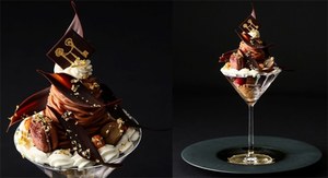 ストリングス ホテル 名古屋「トリュフ薫るモンブランパフェ」栗とトリュフを融合した贅沢スイーツ｜写真1