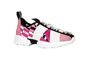 Emilio Pucci White Quilted Leather Bow-Detailed High-Top
