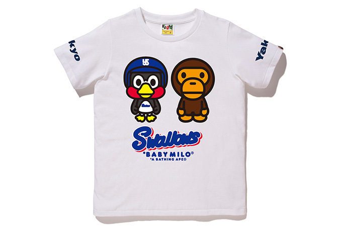 A BATHING APE × SWALLOWS  山田哲人 Tシャツ