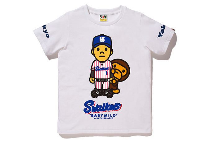 A BATHING APE × SWALLOWS  山田哲人 Tシャツ