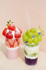 エル カフェ(ELLE café)限定スムージーボンボン”皮ごと食べられる”シャインマスカット使用｜写真2