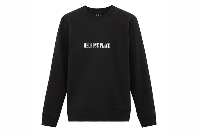 A.P.C.のアメリカ製ジャージウエア第2弾、L.A.の街名がプリント