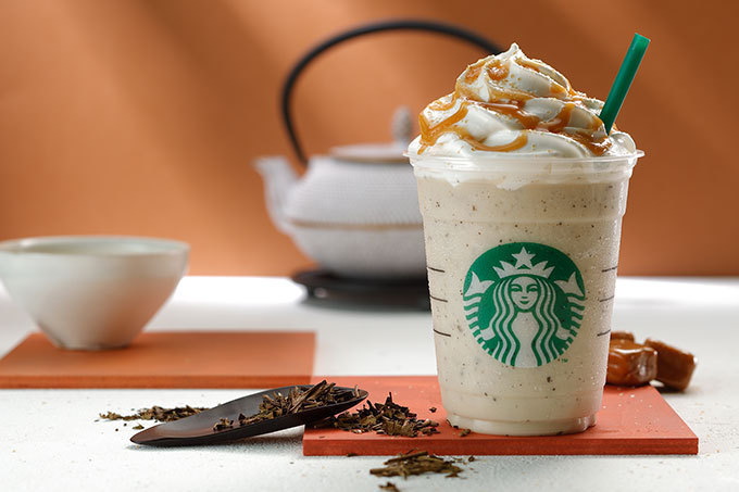 スターバックス(Starbucks Coffee) ほうじ茶 クリーム フラペチーノ｜写真3