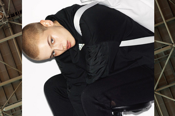 オフショルダー｜アディダス×マウジースポーツウェア再び、ハイネックスウェットやナップサックなど