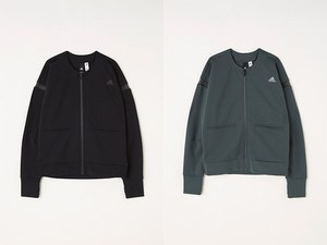 アディダス×マウジースポーツウェア再び、ハイネックスウェット